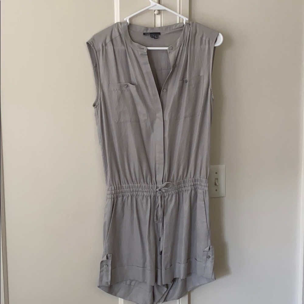 Vince silk romper